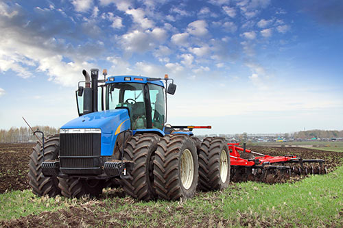 photo of off-road farm equipment